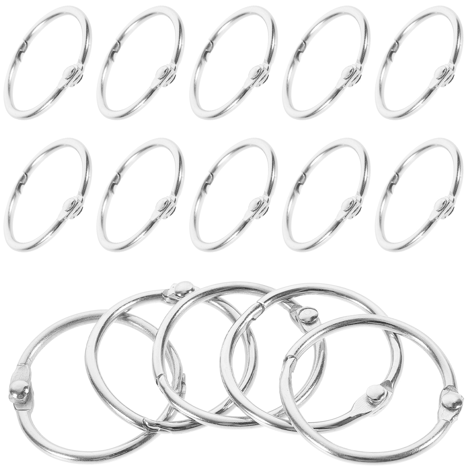 20pcs Metal Binder Rings 25Mm  - Art Craft Activities reseña y precio
