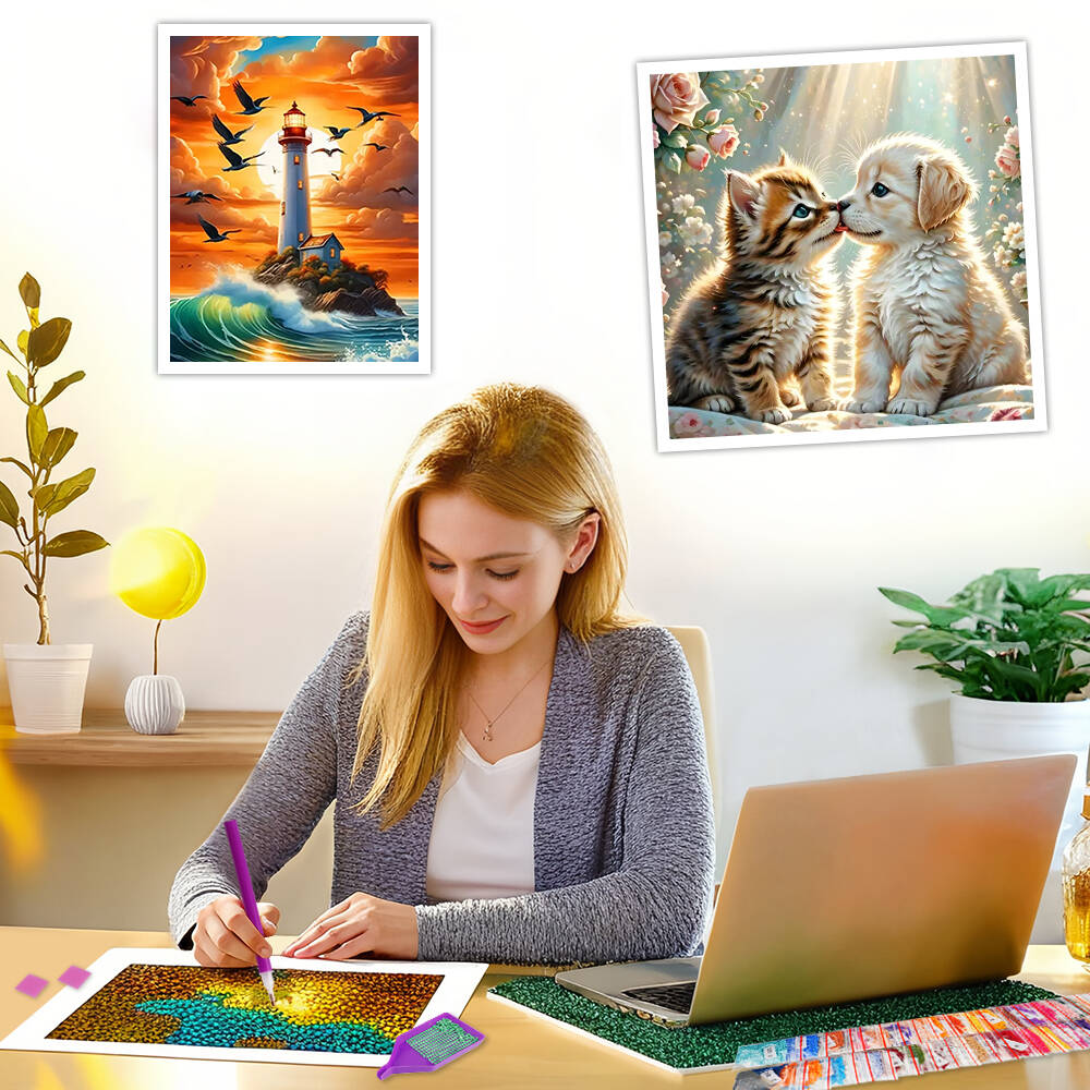 Frameless, DIY 5D Diamond Pain - Art Craft Girl reseña y precio