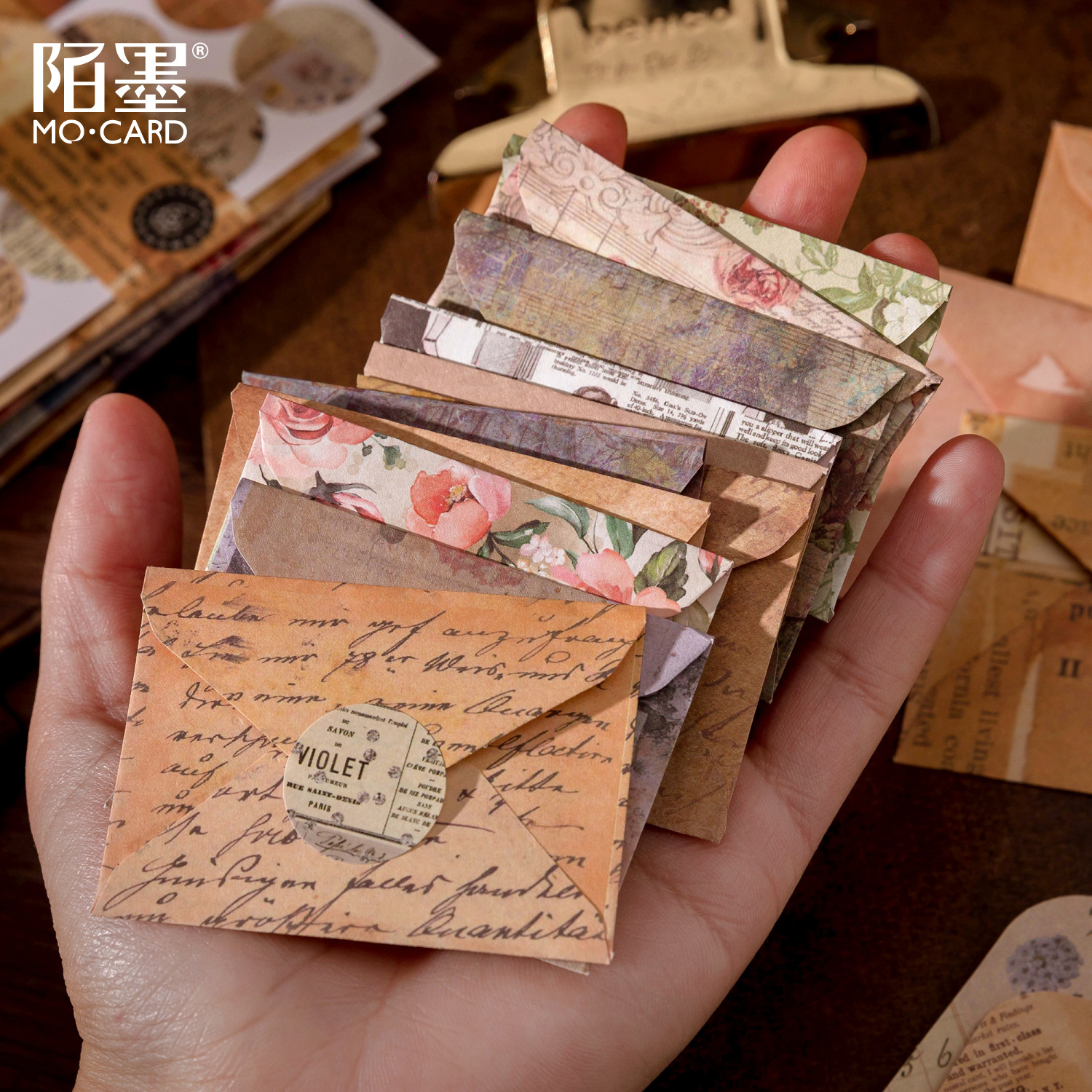 8pcs Vintage Mini envelope set - Art Craft Activities reseña y precio