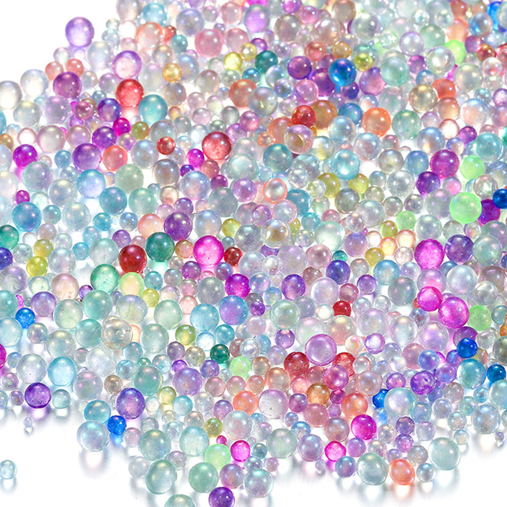 100g Glass Bubble Beads Clear  - Art Craft Vase reseña y precio
