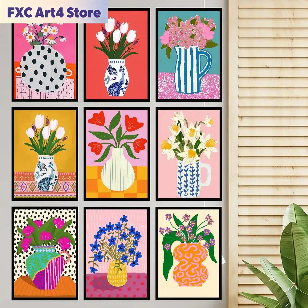 Frameless1pc Flower Market Vas - Art Craft Vase reseña y precio