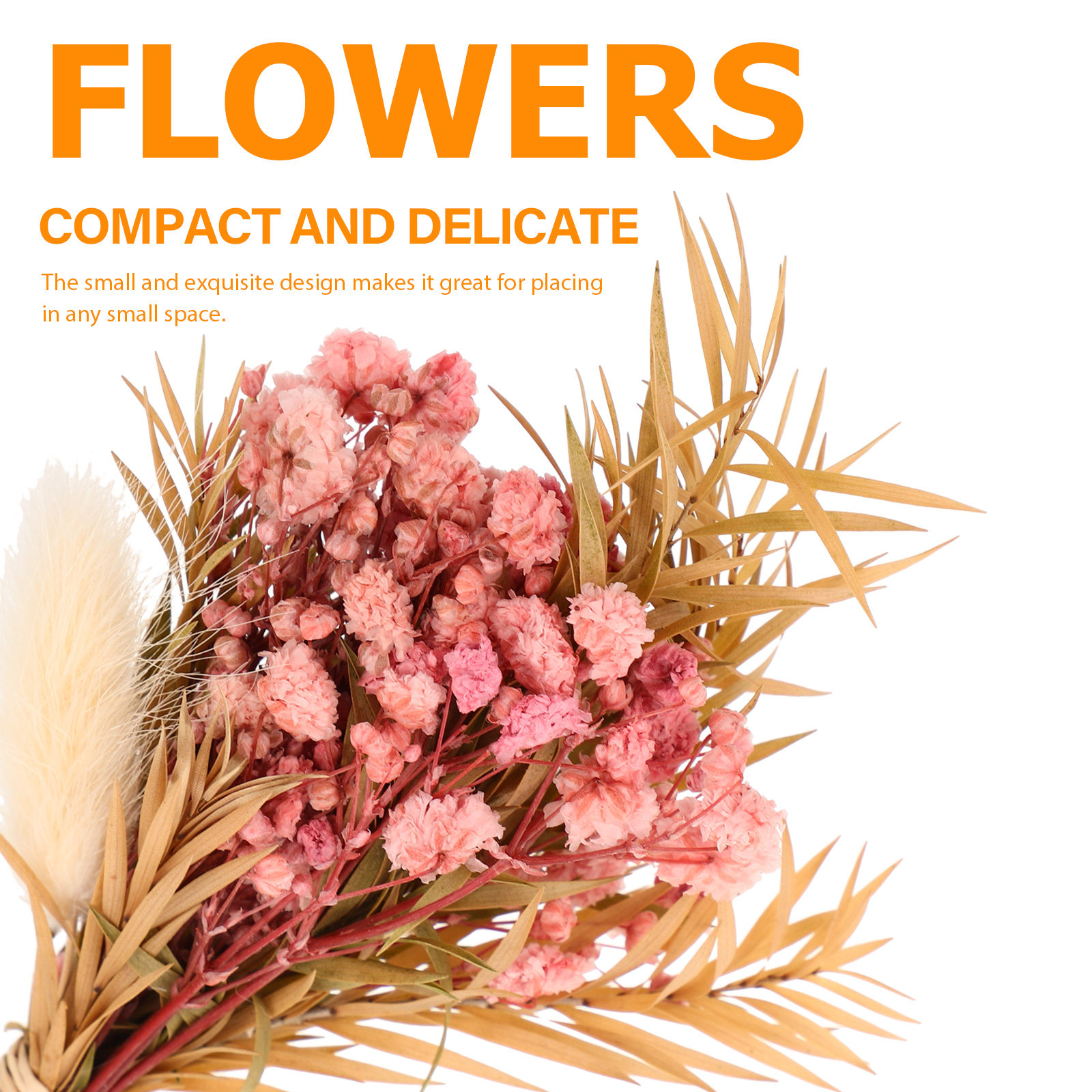 3Pcs Mini Dried Floral Bouquet - Art Craft Vase reseña y precio