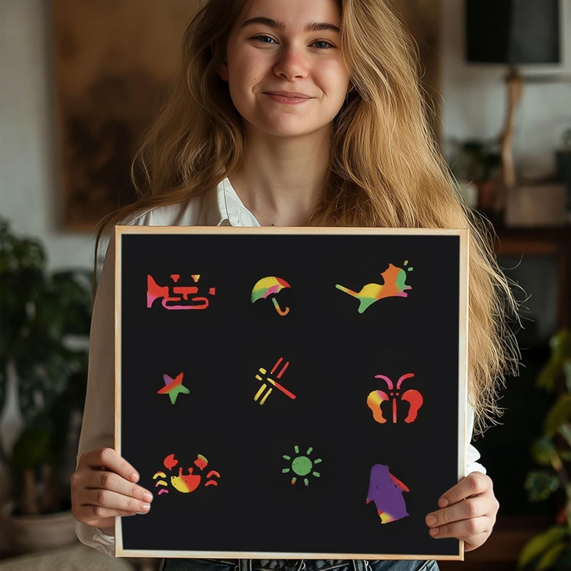 Scratch Paper Art Set, Black C - Art Craft Us reseña y precio