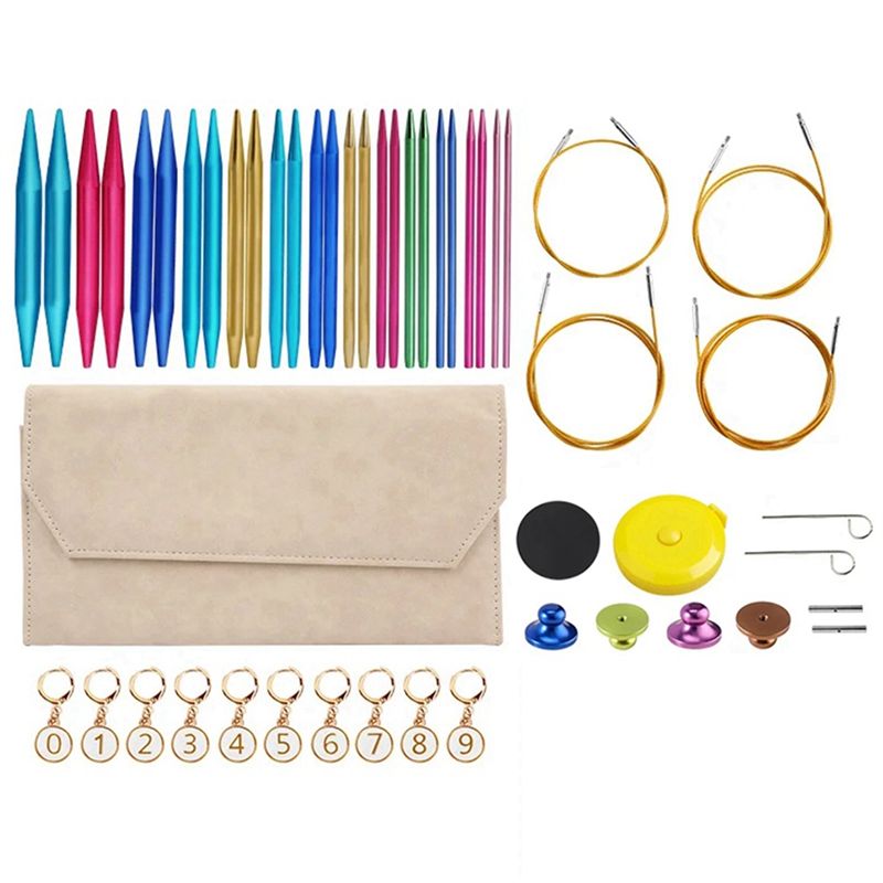 BHTS-Aluminum Interchangeable  - Knitting Needle Circular reseña y precio