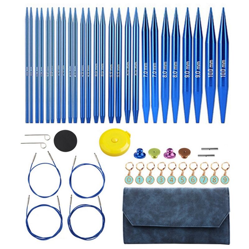 A04G-Aluminum Interchangeable  - Knitting Needle Circular reseña y precio