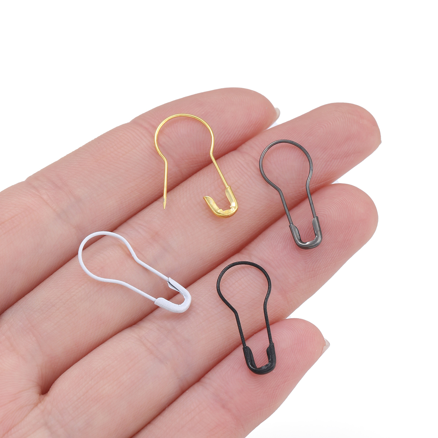 100Pcs/Lot Metal Gourd Safety  - Art Craft Making reseña y precio