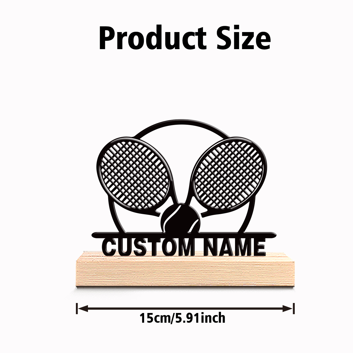 1pc Minimalist Tennis racket P - Art Craft Us reseña y precio