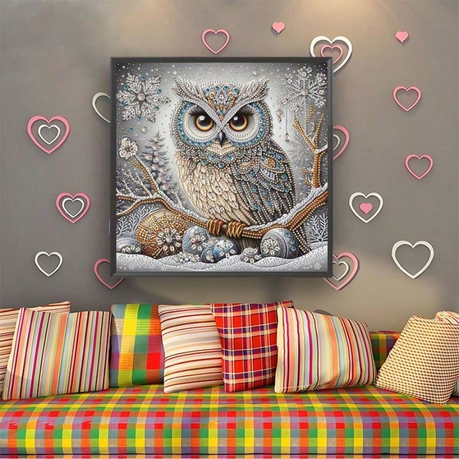 5D Special Shape Owl Diamond A - Art Craft Gifts For Adults reseña y precio