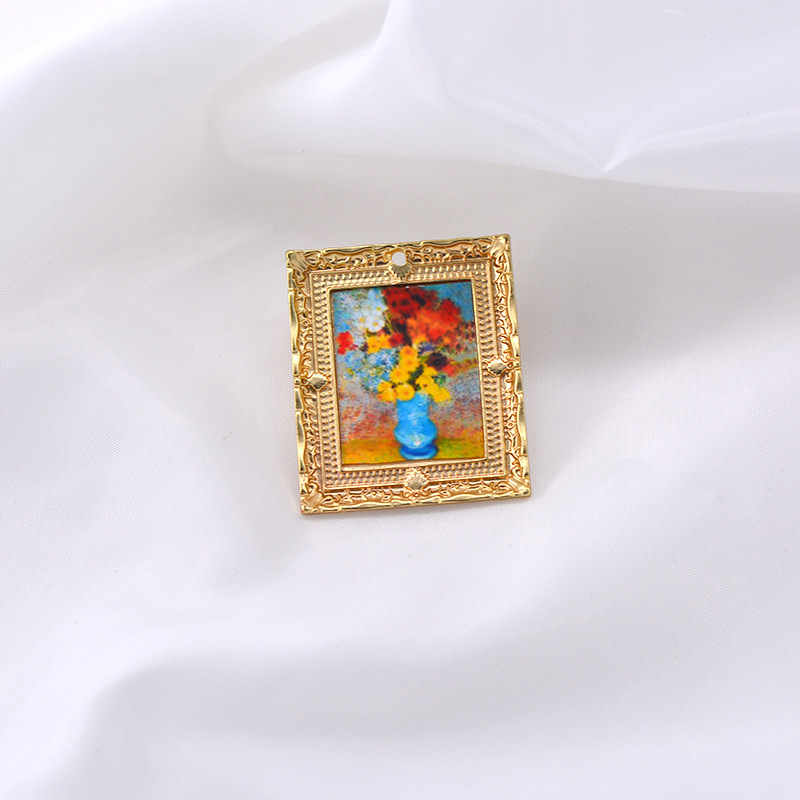 Art Oil Painting Brooches Coll - Art Portfolio Bag reseña y precio