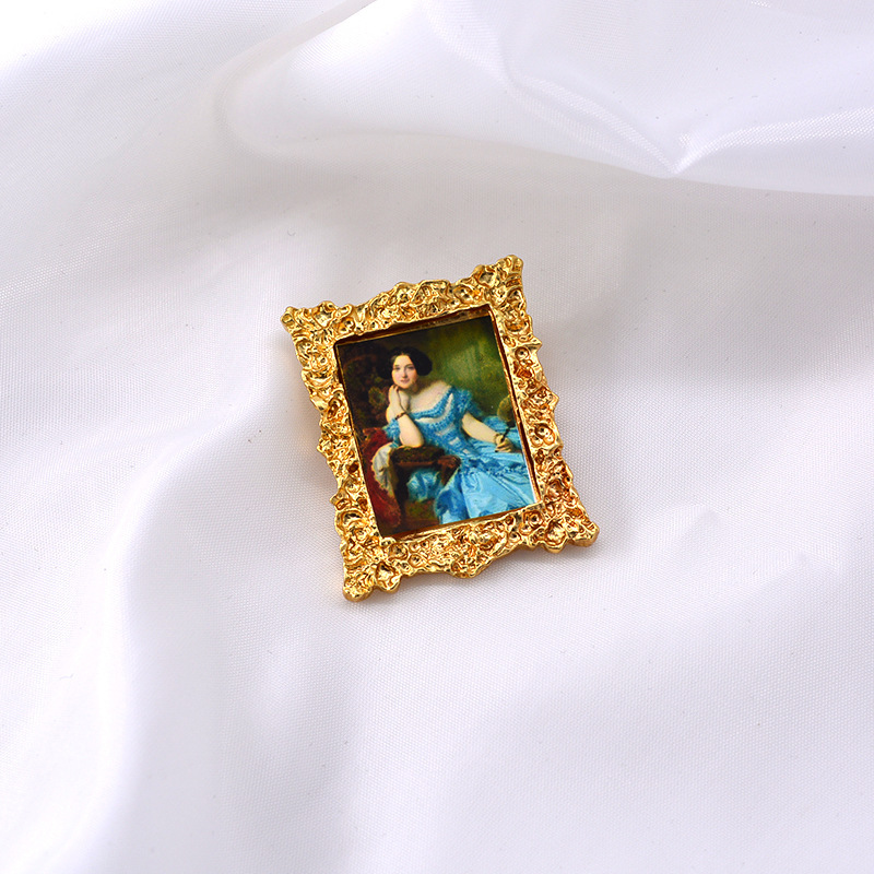 Art Oil Painting Brooches Coll - Art Portfolio Bag reseña y precio