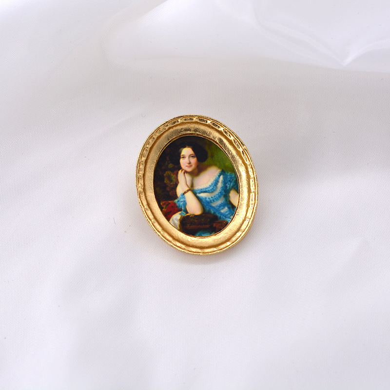 Art Oil Painting Brooches Coll - Art Portfolio Bag reseña y precio