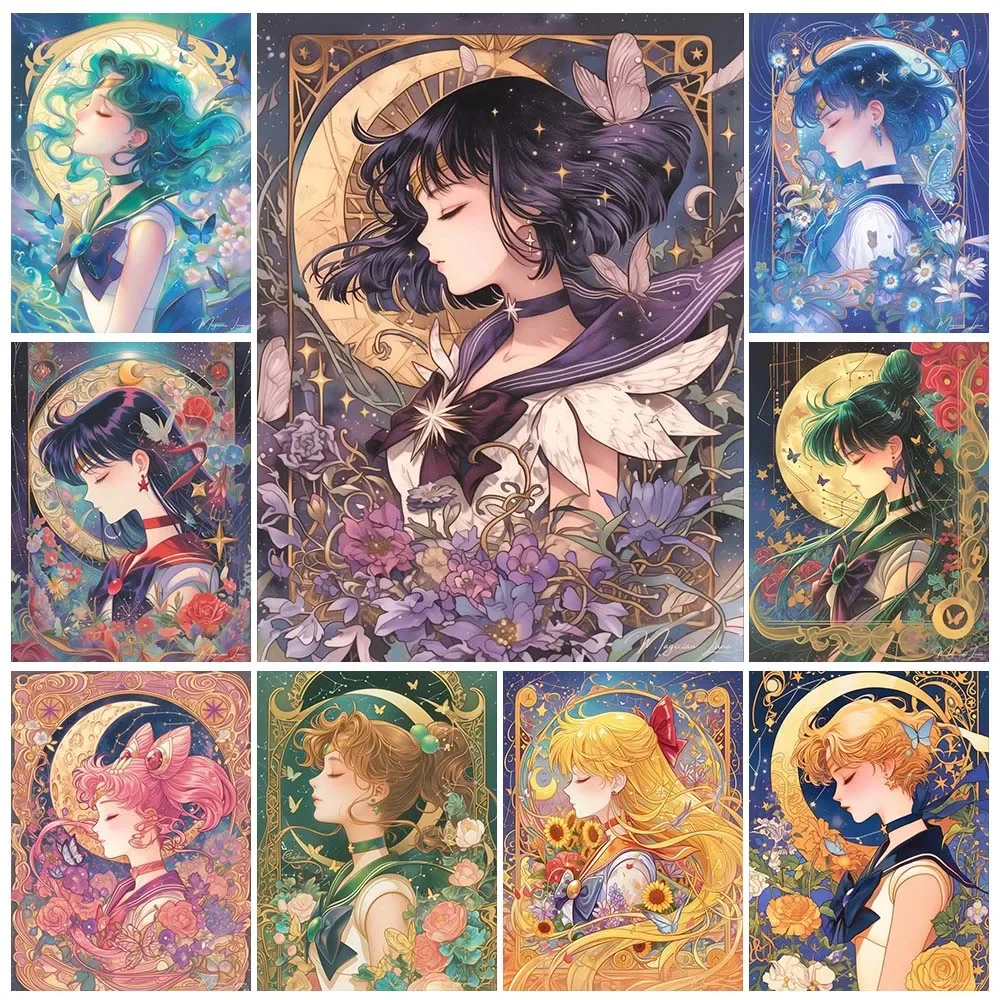 Cartoon Anime Diamond Painting - Art Craft Girl reseña y precio