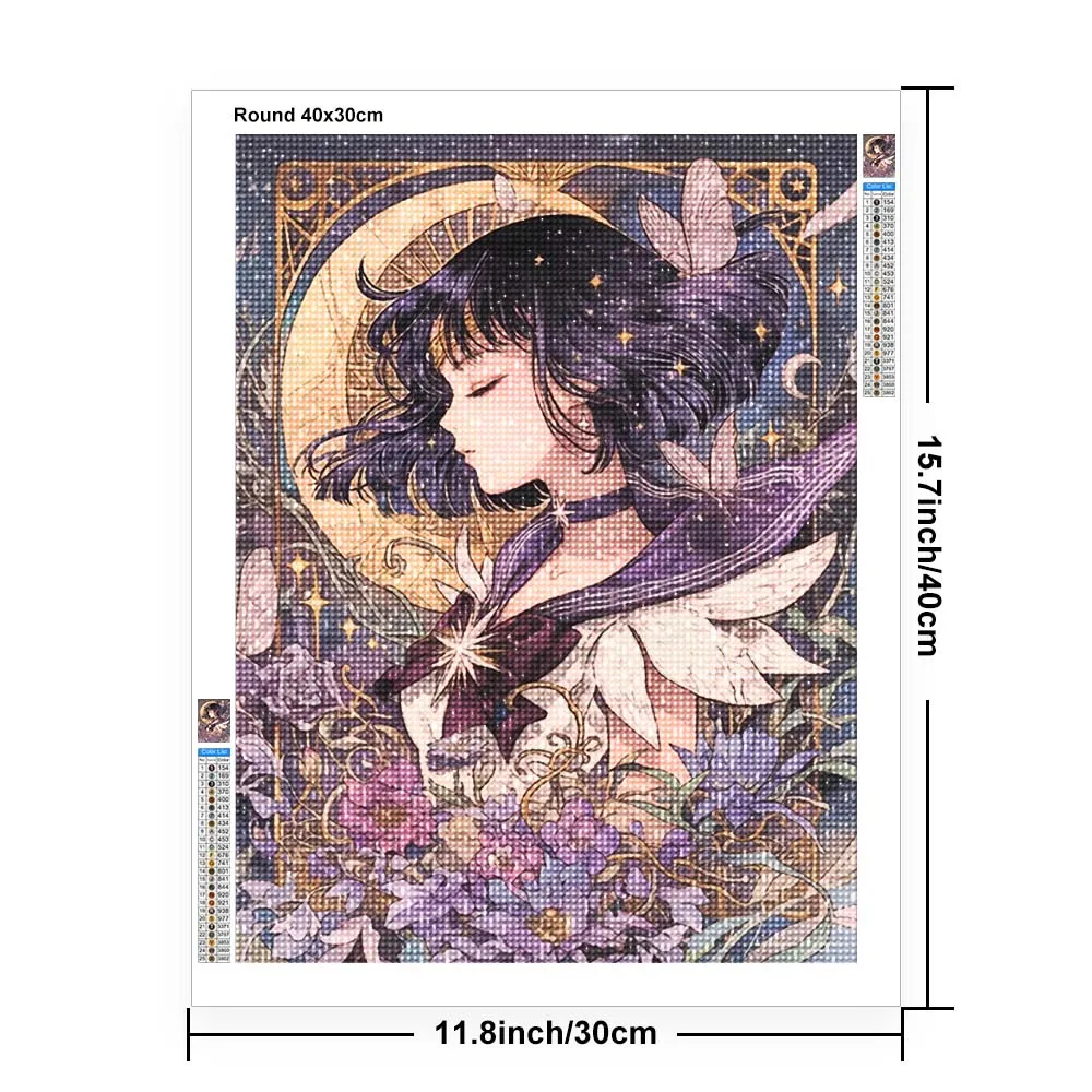 Cartoon Anime Diamond Painting - Art Craft Girl reseña y precio