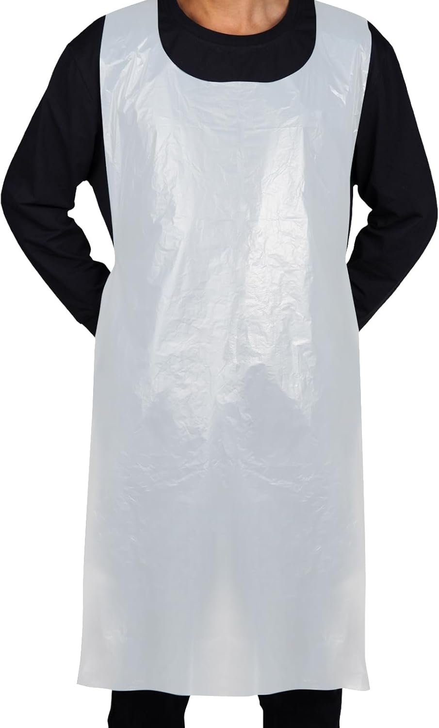 Disposable White Plastic Apron - Art X Craft reseña y precio