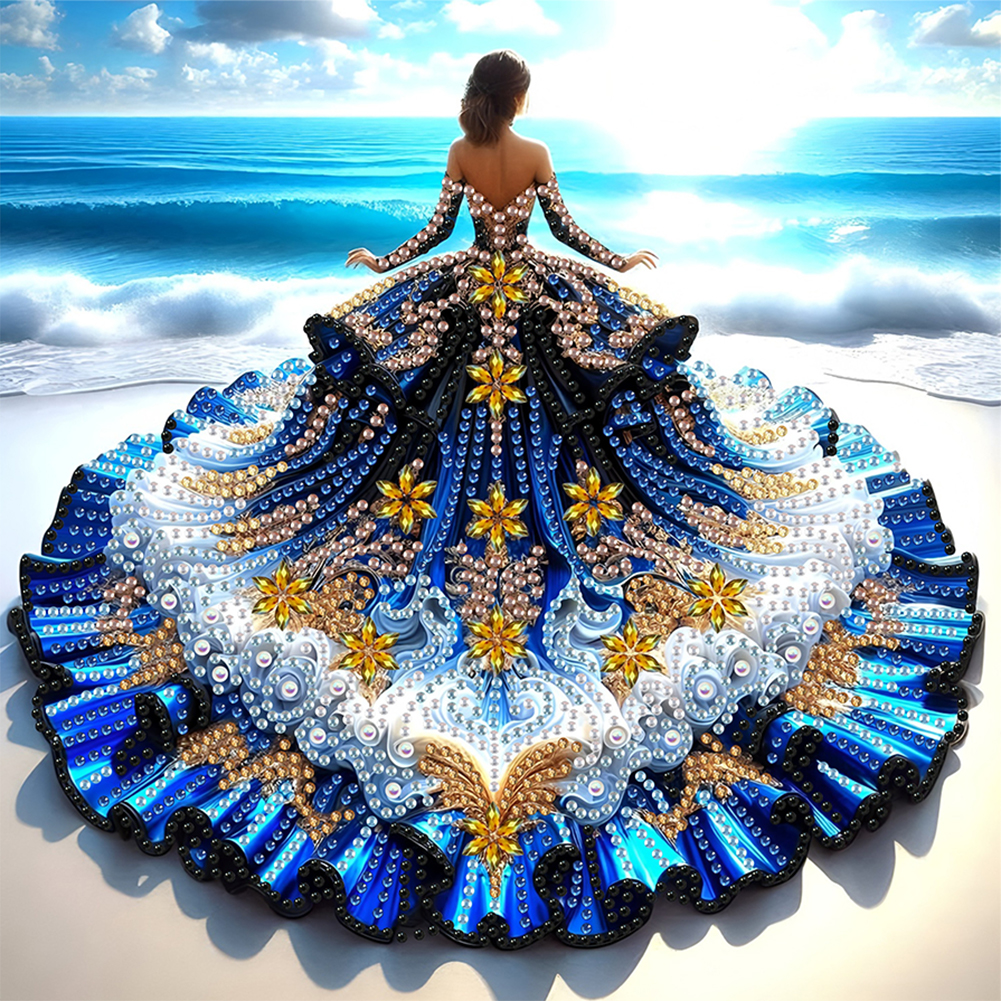 5D DIY Gorgeous Skirt Girl Par - Art Craft Girl reseña y precio