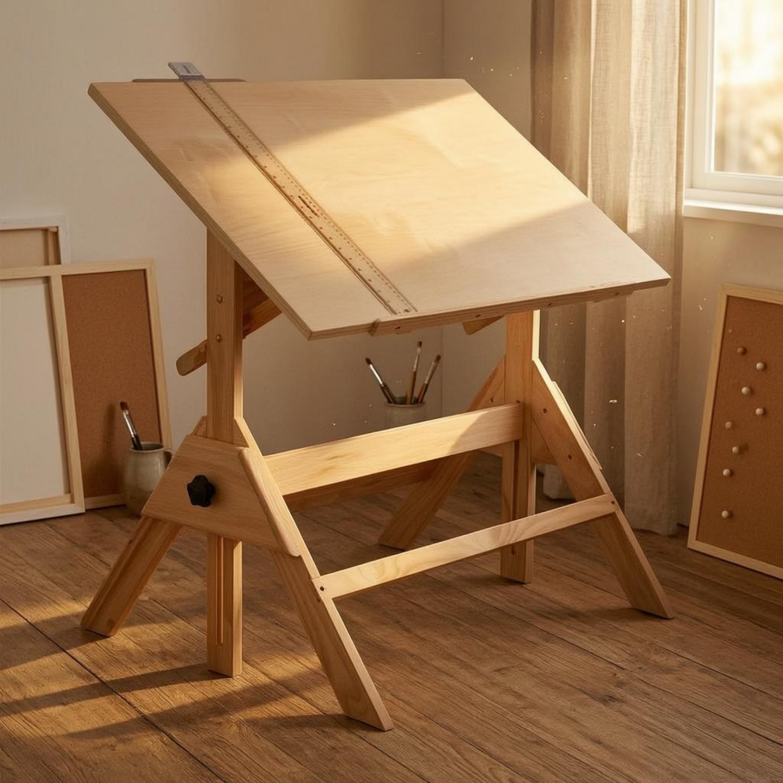 Adjustable Drafting Table L-Sh - Art & Craft Teacher Vacancy reseña y precio