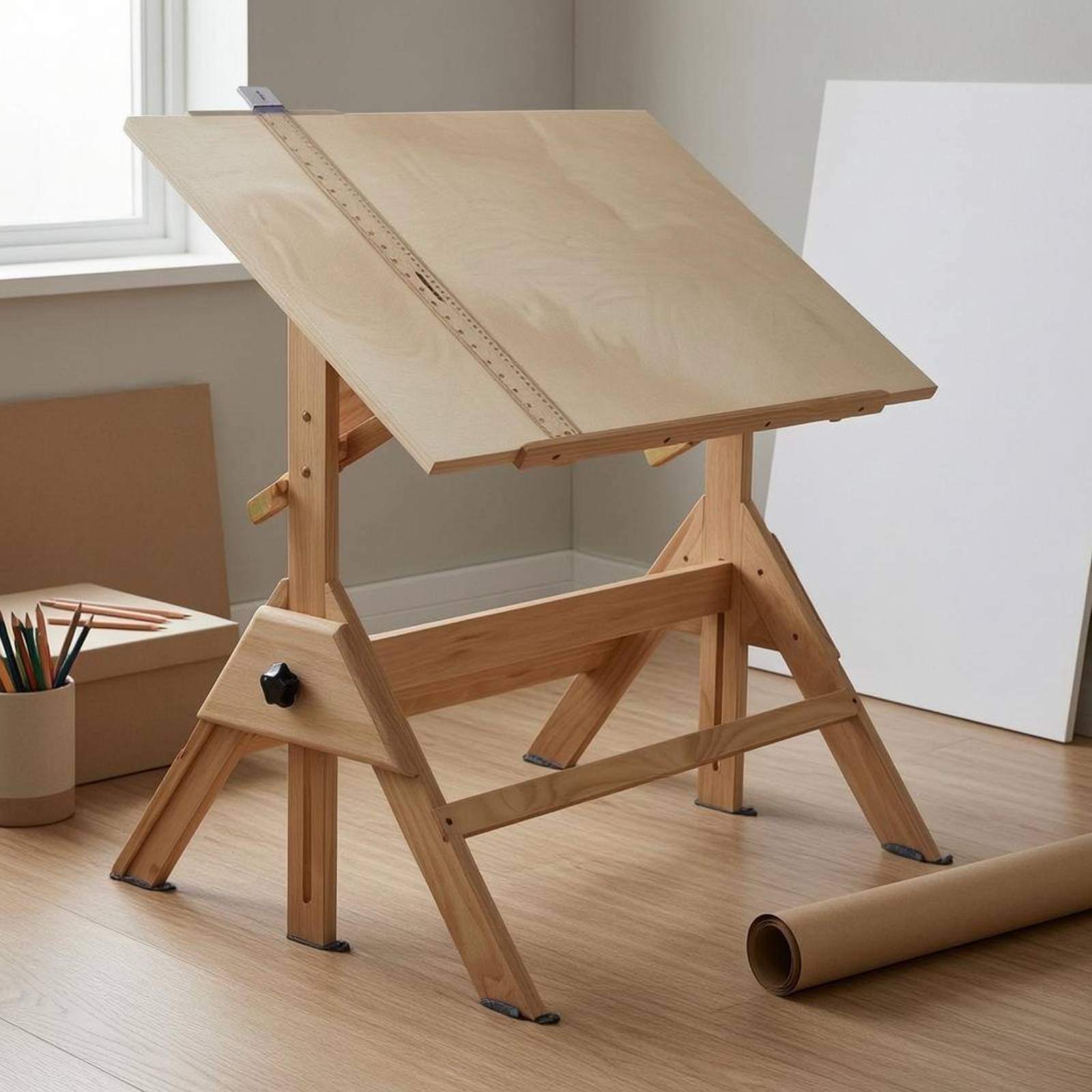 Adjustable Drafting Table L-Sh - Art & Craft Teacher Vacancy reseña y precio