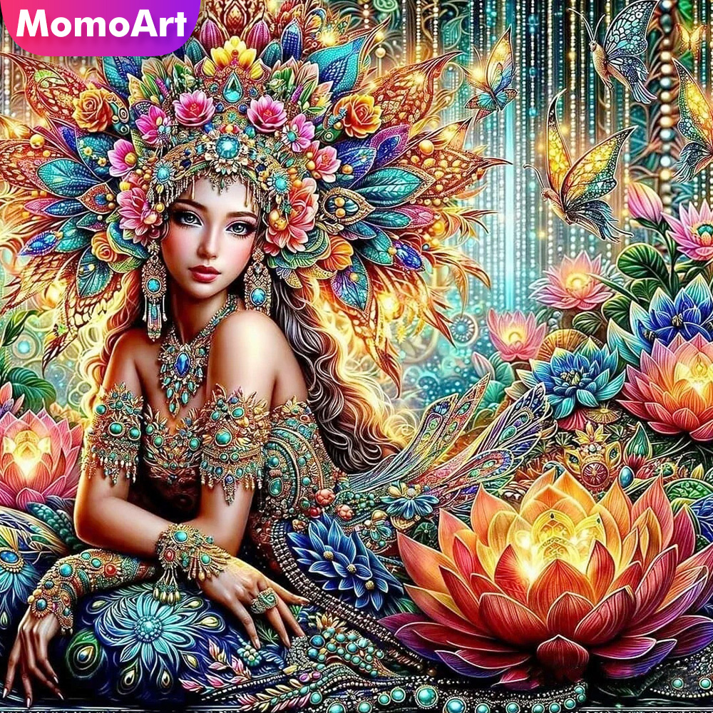 Momoart Diamond Mosaic Woman R - Art Craft Girl reseña y precio