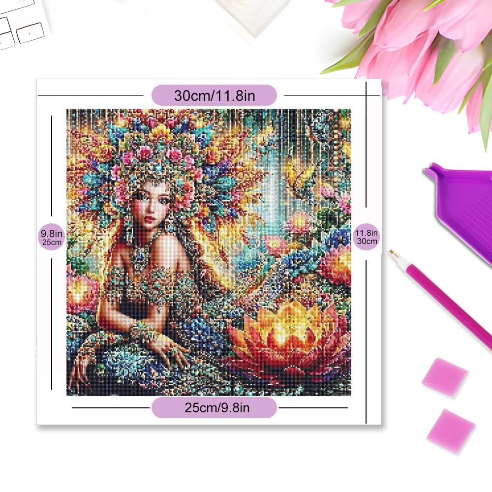 Momoart Diamond Mosaic Woman R - Art Craft Girl reseña y precio