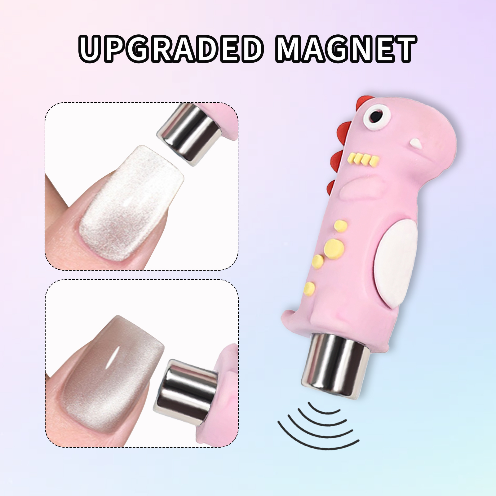 Dinosaur Nail Magnet Tool Doub - Art Craft Dinosaur reseña y precio