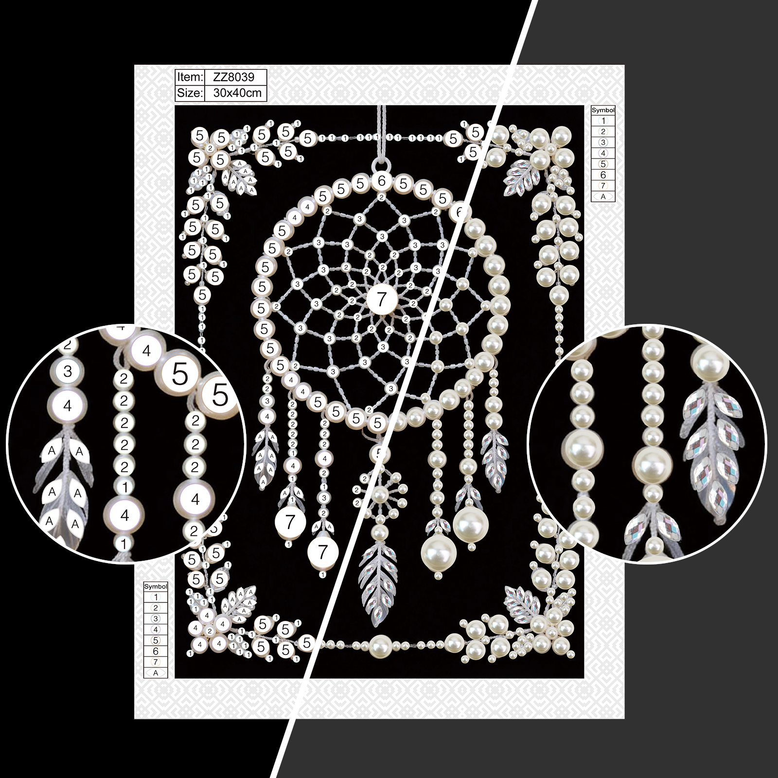 DIY Pearl Diamond Art Painting - Art Craft Gifts For Adults reseña y precio