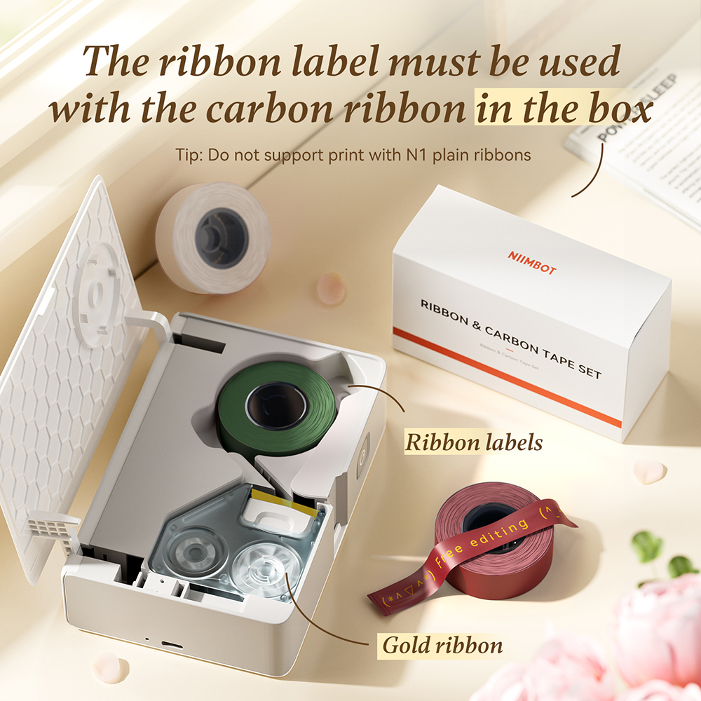 Niimbot Mini Satin Ribbon Tape - Art Craft Using Paper reseña y precio