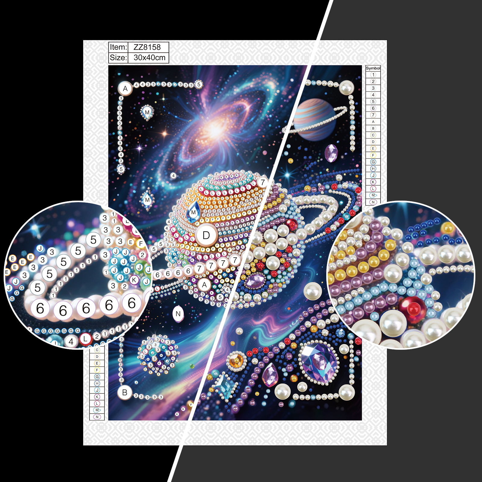 DIY Pearl Diamond Art Painting - Art Craft Gifts For Adults reseña y precio