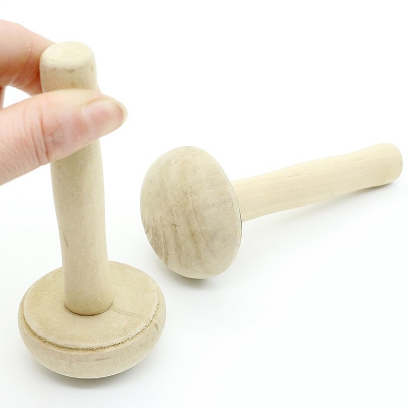2020 New Wooden Mushroom Rolle - Art Craft Using Paper reseña y precio