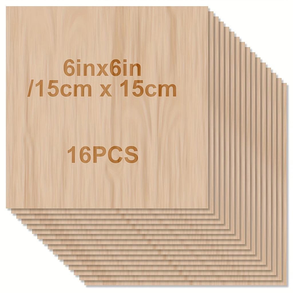 48/32/16/8/4 Pieces of Unfinis - Art X Craft reseña y precio