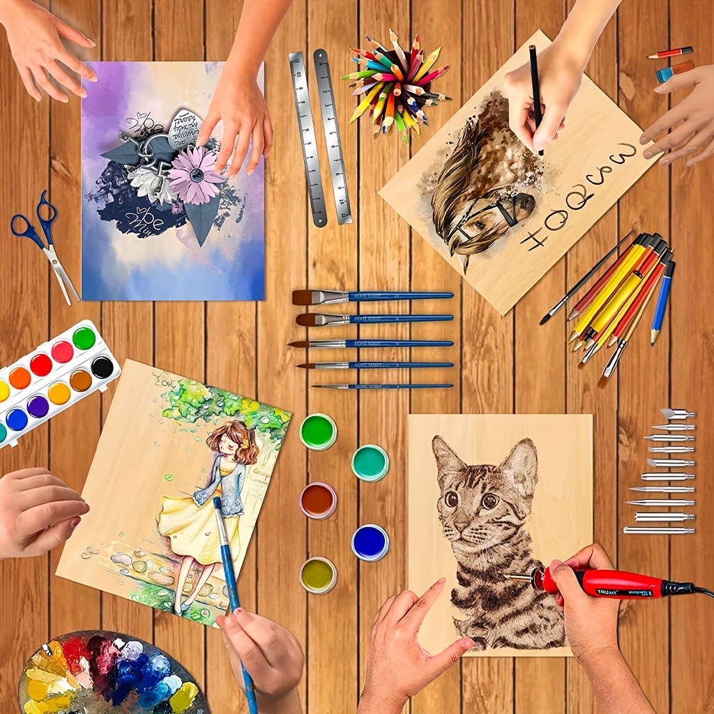 48/32/16/8/4 Pieces of Unfinis - Art X Craft reseña y precio