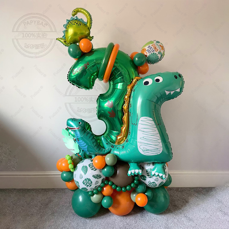 58pcs Carton Green Dinosaur Ba - Art Craft Dinosaur reseña y precio