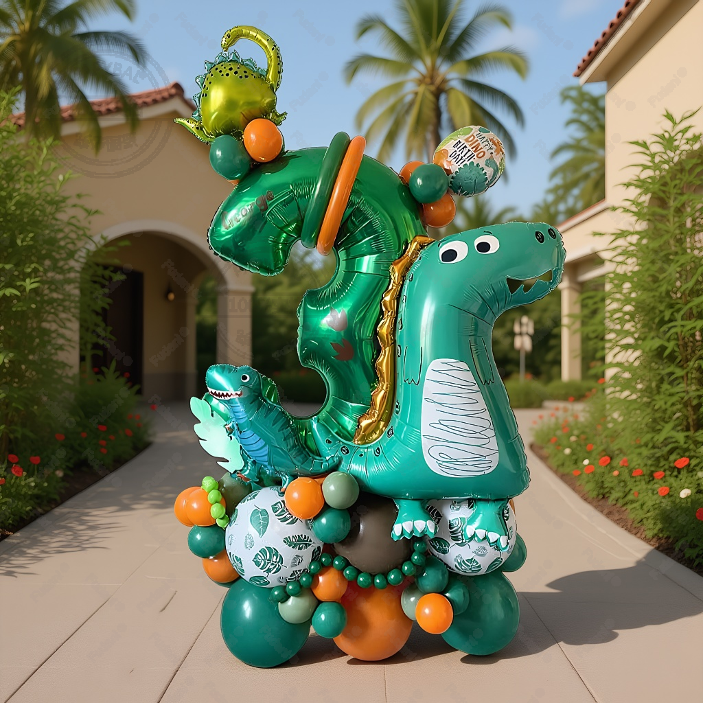 58pcs Carton Green Dinosaur Ba - Art Craft Dinosaur reseña y precio