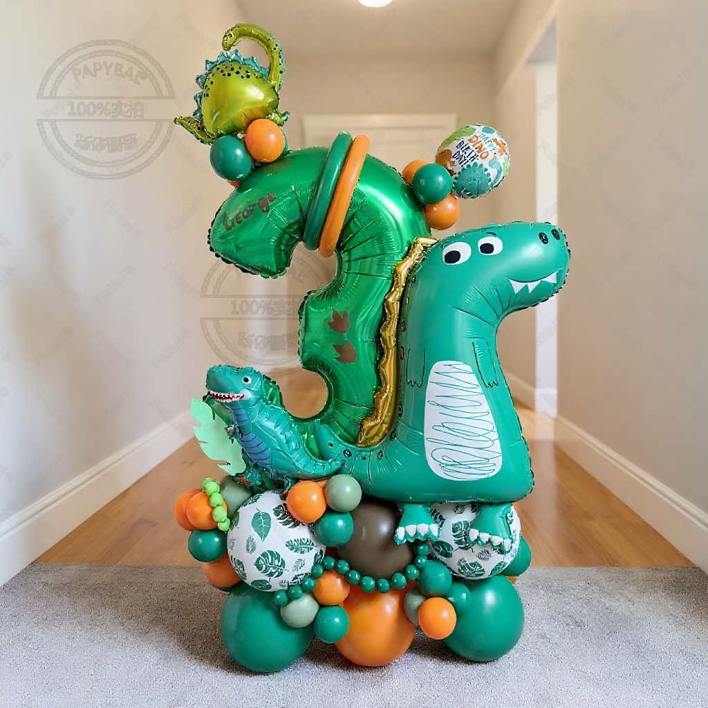 58pcs Carton Green Dinosaur Ba - Art Craft Dinosaur reseña y precio