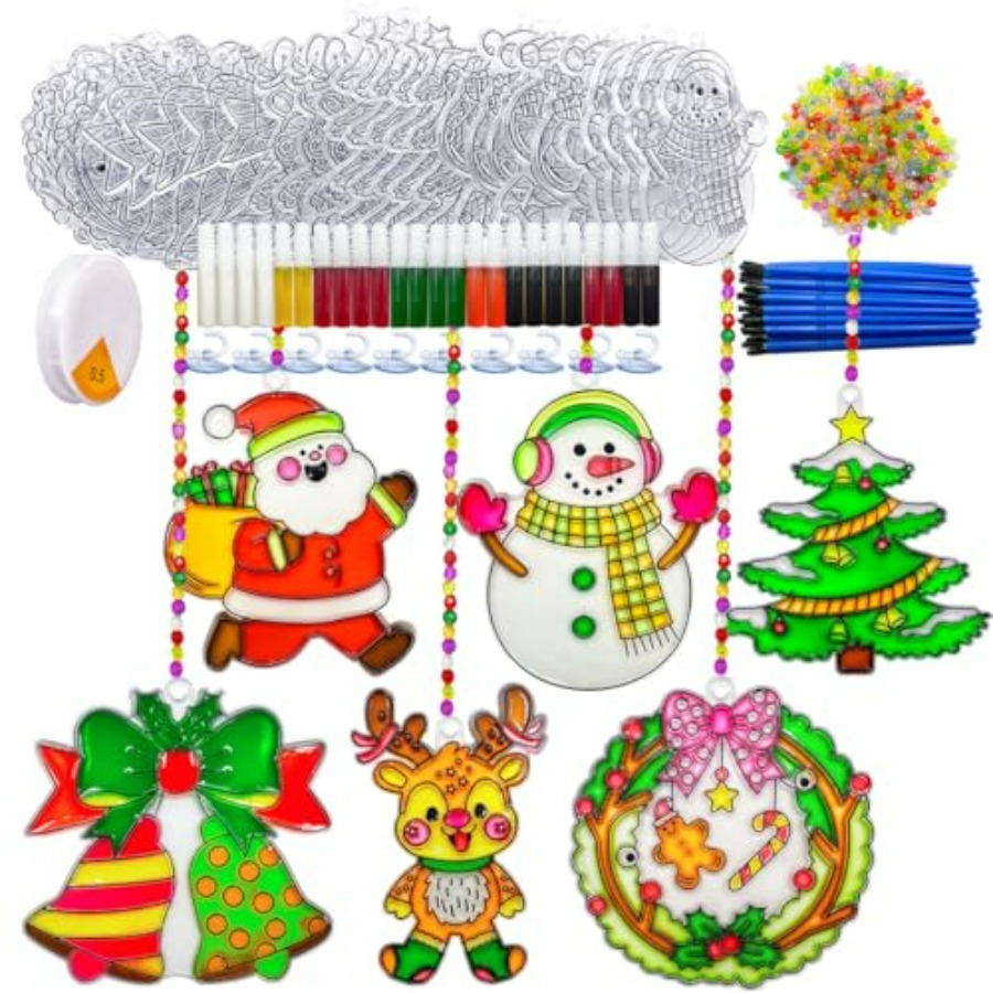 Suncatcher Kit 30 Sets Sun Cat - Art Craft New Year reseña y precio
