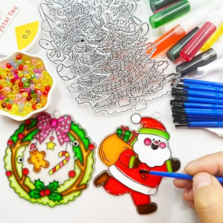 Suncatcher Kit 30 Sets Sun Cat - Art Craft New Year reseña y precio