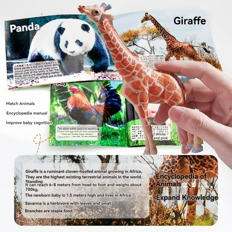 Montessori Toy Wild Farm Dinos - Art Craft Dinosaur reseña y precio