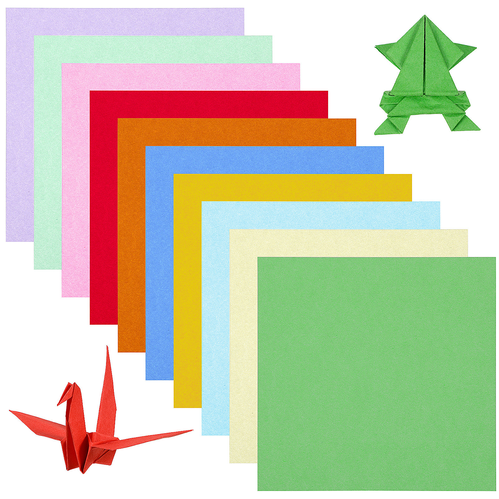 100 Sheets Colorful Origami Pa - Art Craft Using Paper reseña y precio