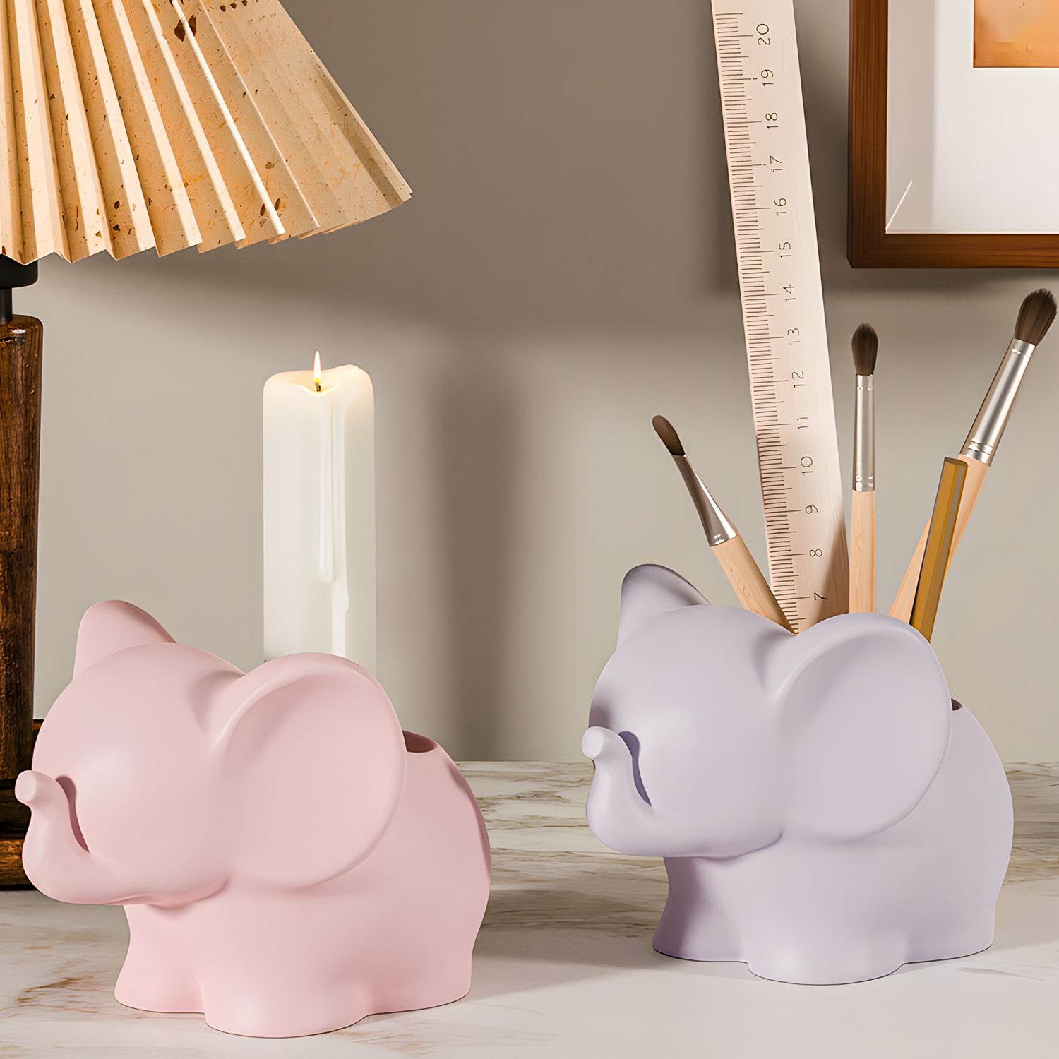 DIY Elephant Storage Cup Resin - Art Craft Vase reseña y precio