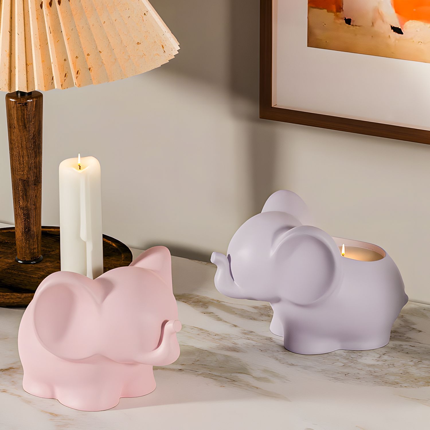 DIY Elephant Storage Cup Resin - Art Craft Vase reseña y precio