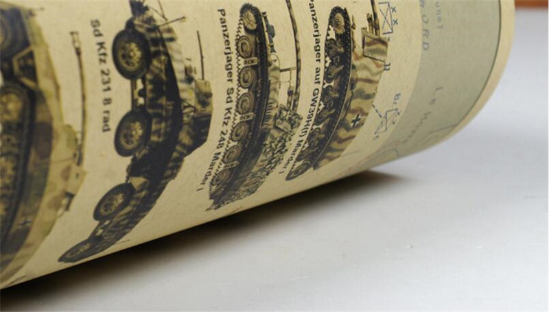 51x35cm Vintage World War II T - Art Craft Cafe reseña y precio