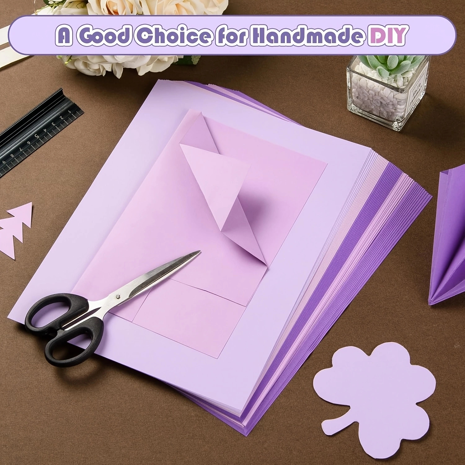 15 Sheets Assorted Purple Card - Art Craft Activities reseña y precio