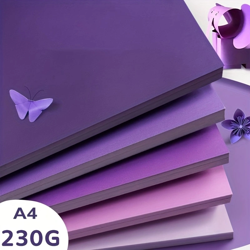 15 Sheets Assorted Purple Card - Art Craft Activities reseña y precio