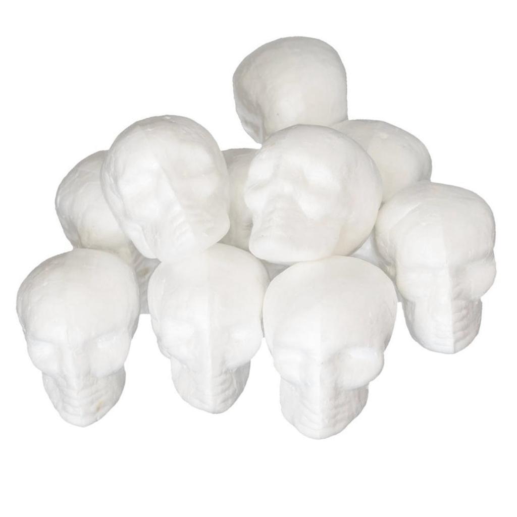 Moldable Craft Foam Skull Shap - Art Craft Kindergarten reseña y precio
