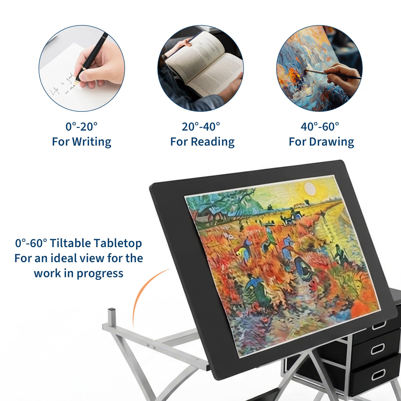 Tabletop Adjustable Drafting T - Art & Craft Teacher Vacancy reseña y precio