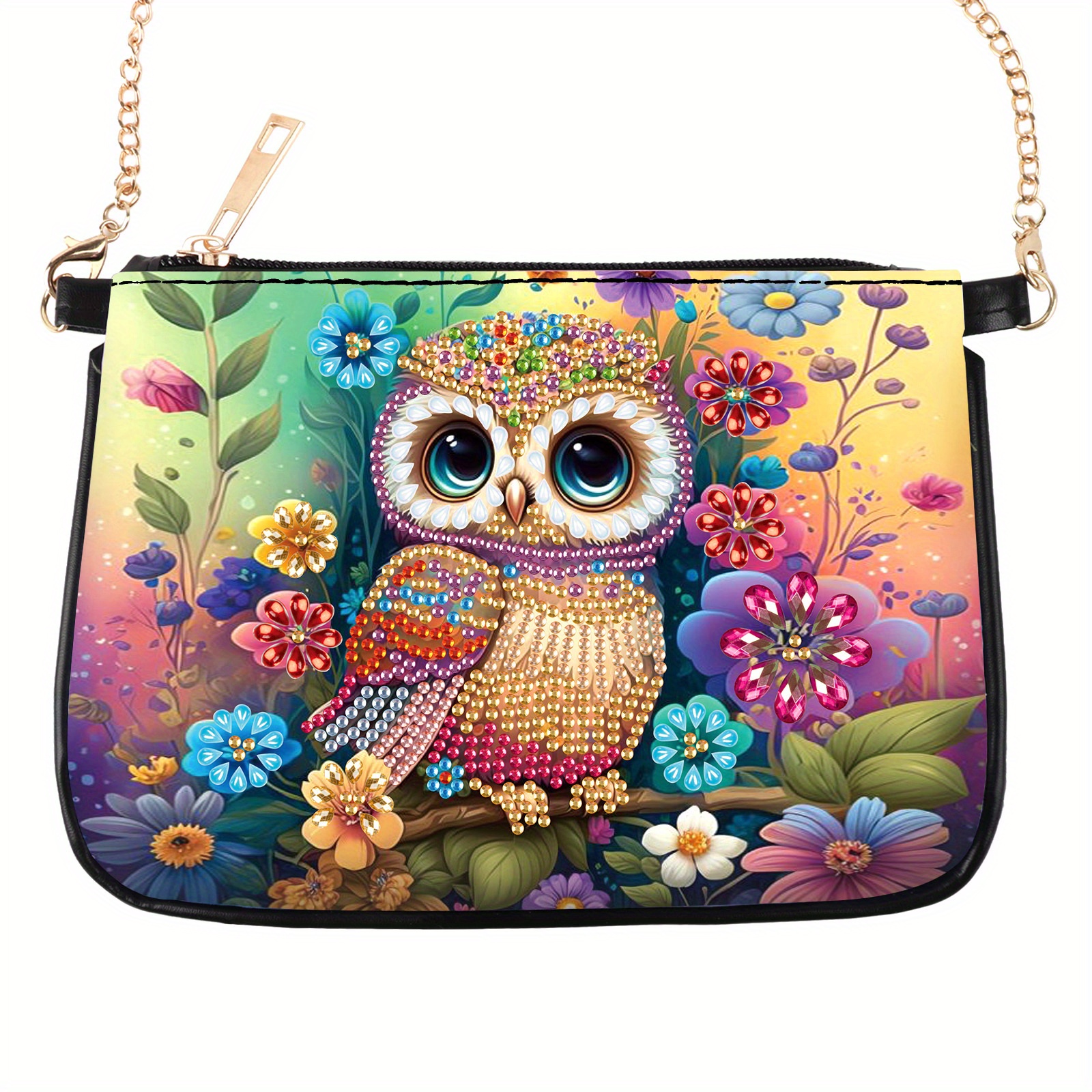 Colorful Owl Diamond Art Paint - Art Craft Bag reseña y precio