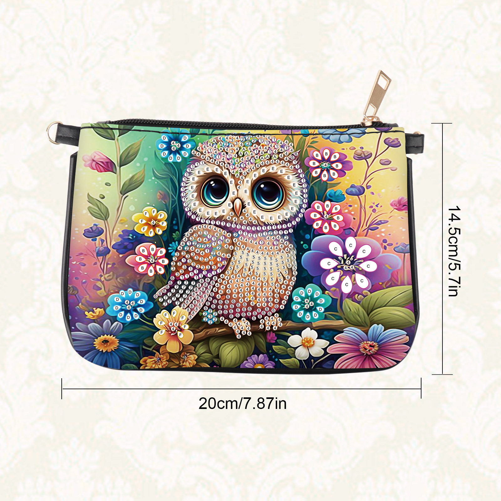 Colorful Owl Diamond Art Paint - Art Craft Bag reseña y precio