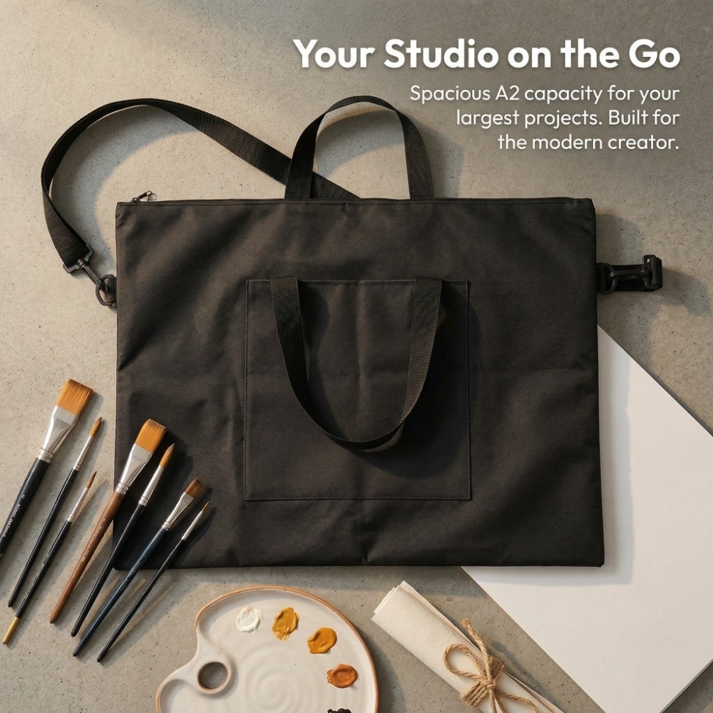 A2 Oxford Canvas Art Portfolio - Art Portfolio Bag reseña y precio