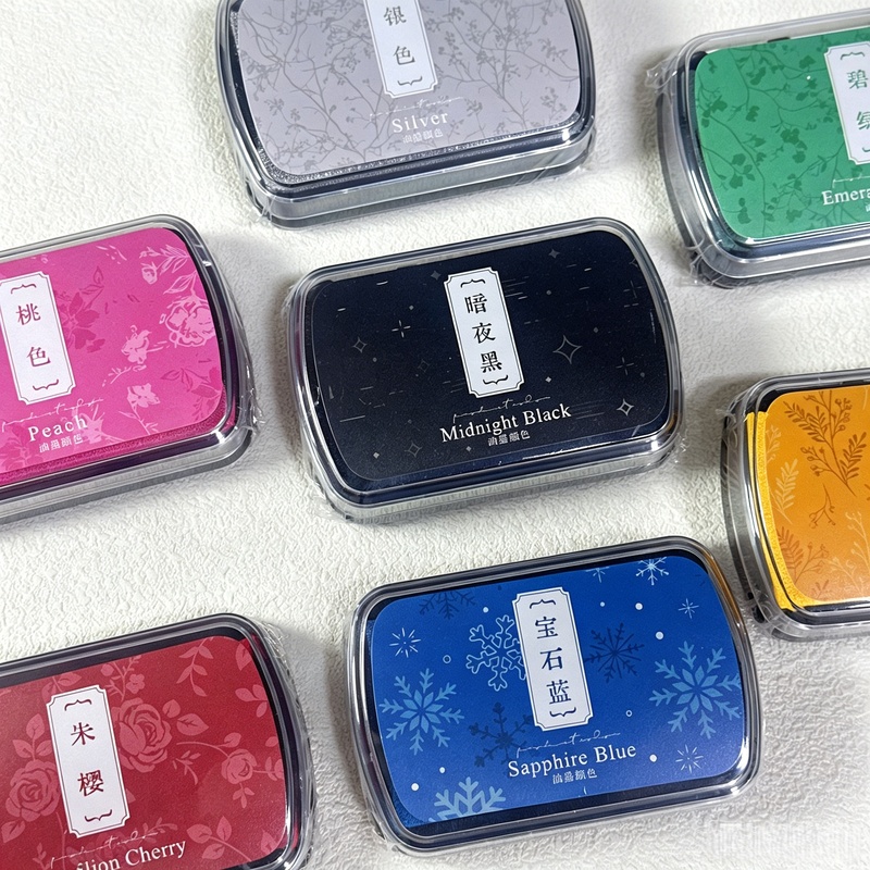 1pc Oil-Based Ink Pad, Colorfu - Art Craft Activities reseña y precio