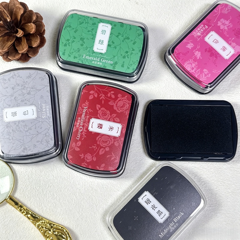 1pc Oil-Based Ink Pad, Colorfu - Art Craft Activities reseña y precio