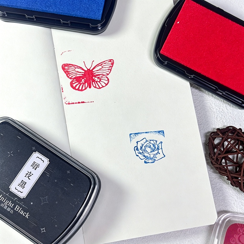 1pc Oil-Based Ink Pad, Colorfu - Art Craft Activities reseña y precio